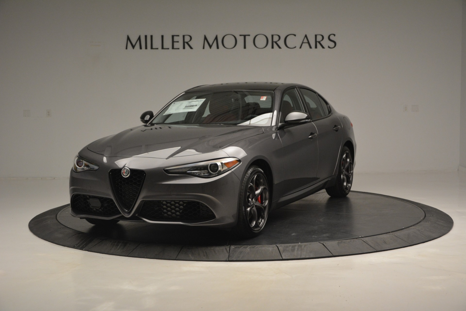 New 2019 Alfa Romeo Giulia Ti Sport Q4 for sale Sold at McLaren Greenwich in Greenwich CT 06830 1