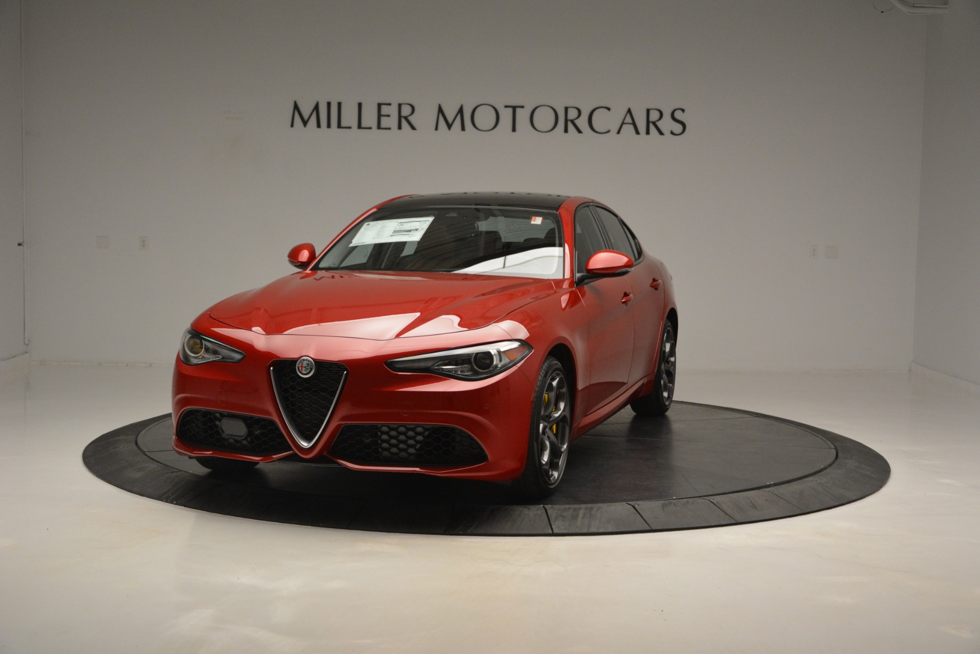 New 2019 Alfa Romeo Giulia Ti Sport Q4 for sale Sold at McLaren Greenwich in Greenwich CT 06830 1