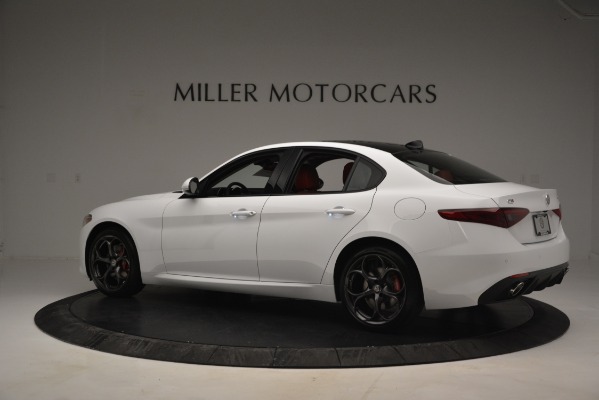 New 2019 Alfa Romeo Giulia Ti Sport Q4 for sale Sold at McLaren Greenwich in Greenwich CT 06830 4