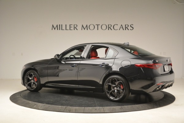 New 2019 Alfa Romeo Giulia Ti Sport Q4 for sale Sold at McLaren Greenwich in Greenwich CT 06830 4