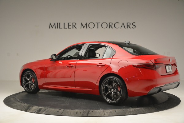 New 2019 Alfa Romeo Giulia Ti Q4 for sale Sold at McLaren Greenwich in Greenwich CT 06830 4