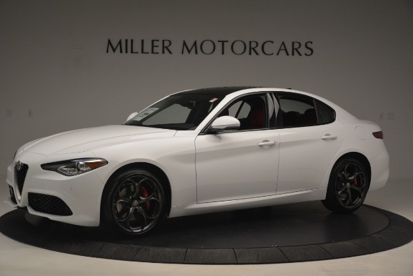 New 2019 Alfa Romeo Giulia Ti Sport Q4 for sale Sold at McLaren Greenwich in Greenwich CT 06830 2