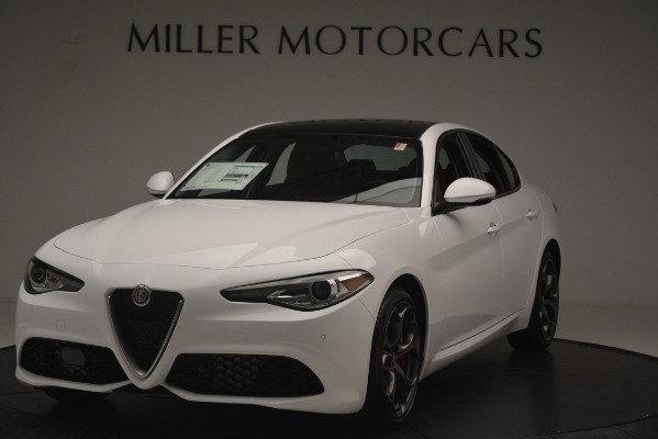 New 2019 Alfa Romeo Giulia Ti Sport Q4 for sale Sold at McLaren Greenwich in Greenwich CT 06830 1