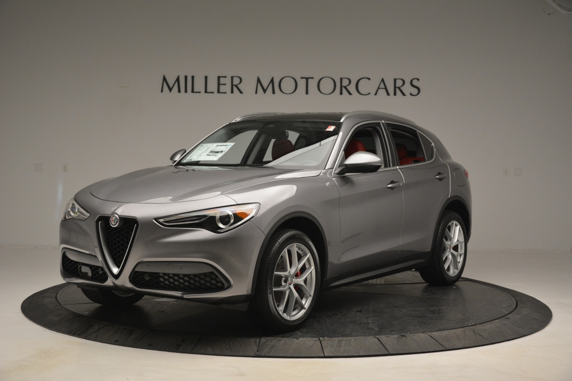 New 2019 Alfa Romeo Stelvio Ti Lusso Q4 for sale Sold at McLaren Greenwich in Greenwich CT 06830 1