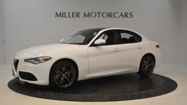 New 2019 Alfa Romeo Giulia Ti Sport Q4 for sale Sold at McLaren Greenwich in Greenwich CT 06830 2