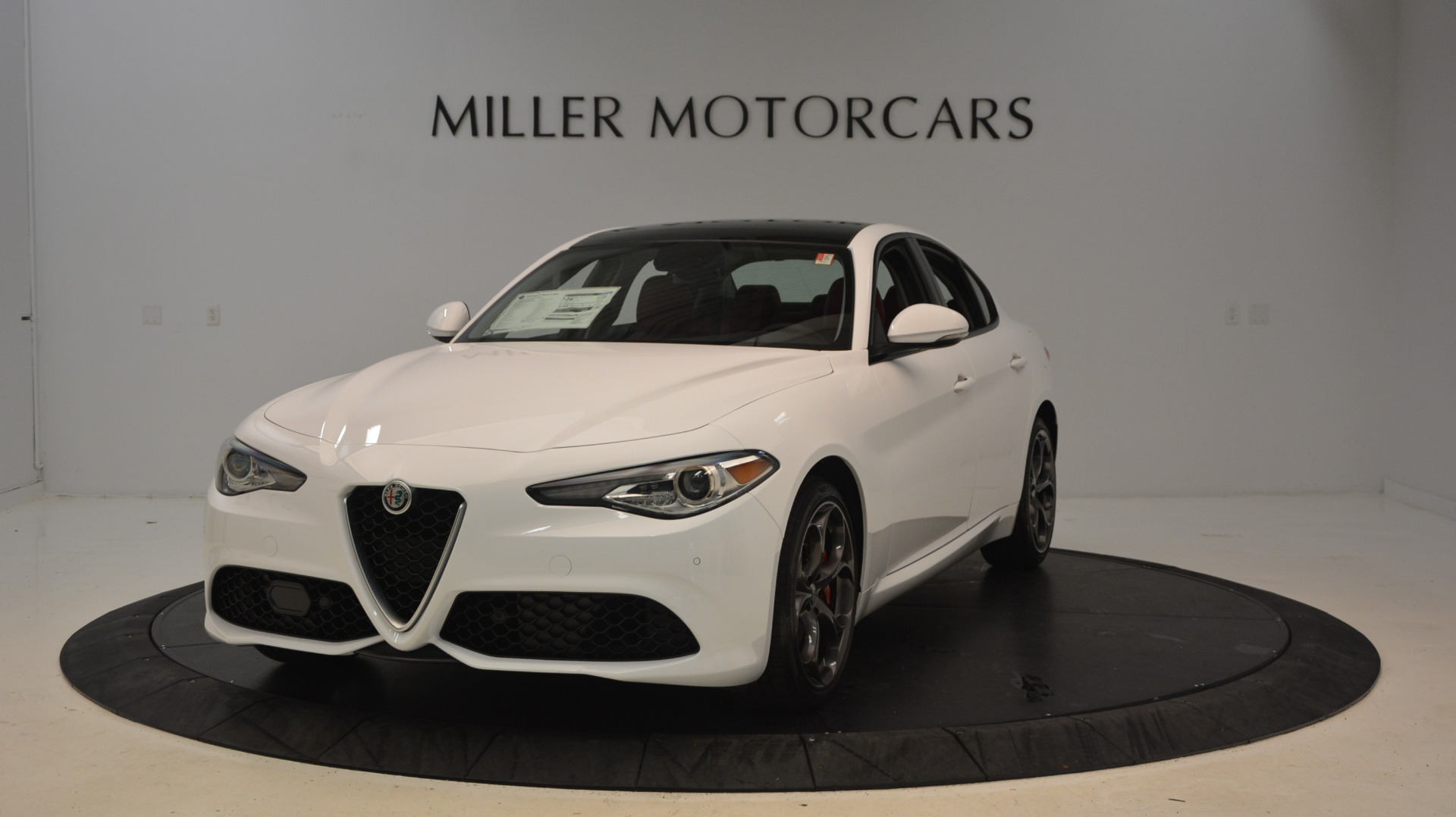 New 2019 Alfa Romeo Giulia Ti Sport Q4 for sale Sold at McLaren Greenwich in Greenwich CT 06830 1