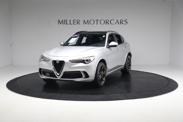 Used 2019 Alfa Romeo Stelvio Quadrifoglio for sale Sold at McLaren Greenwich in Greenwich CT 06830 1