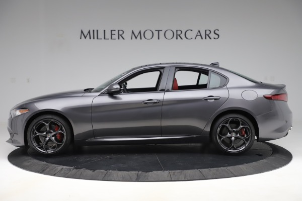 New 2019 Alfa Romeo Giulia Ti Sport Q4 for sale Sold at McLaren Greenwich in Greenwich CT 06830 3