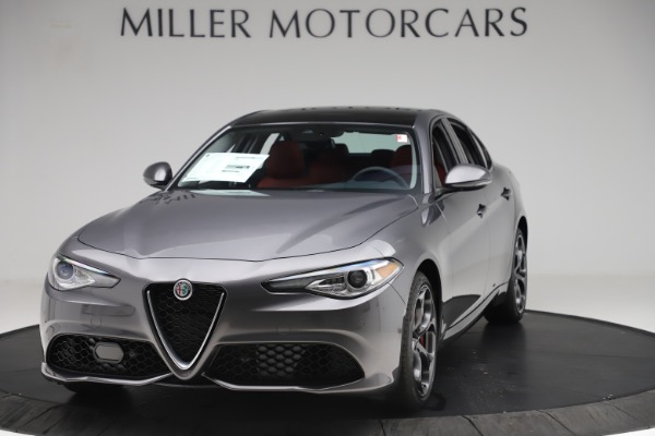 New 2019 Alfa Romeo Giulia Ti Sport Q4 for sale Sold at McLaren Greenwich in Greenwich CT 06830 1