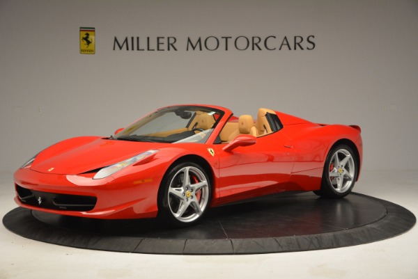 Used 2013 Ferrari 458 Spider for sale Sold at McLaren Greenwich in Greenwich CT 06830 2