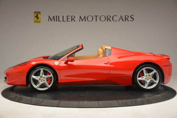 Used 2013 Ferrari 458 Spider for sale Sold at McLaren Greenwich in Greenwich CT 06830 3