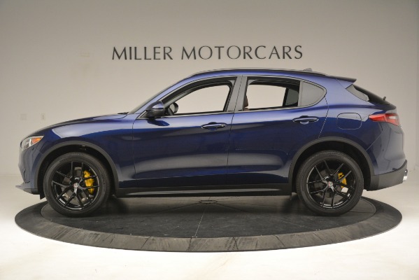 New 2019 Alfa Romeo Stelvio Sport Q4 for sale Sold at McLaren Greenwich in Greenwich CT 06830 3