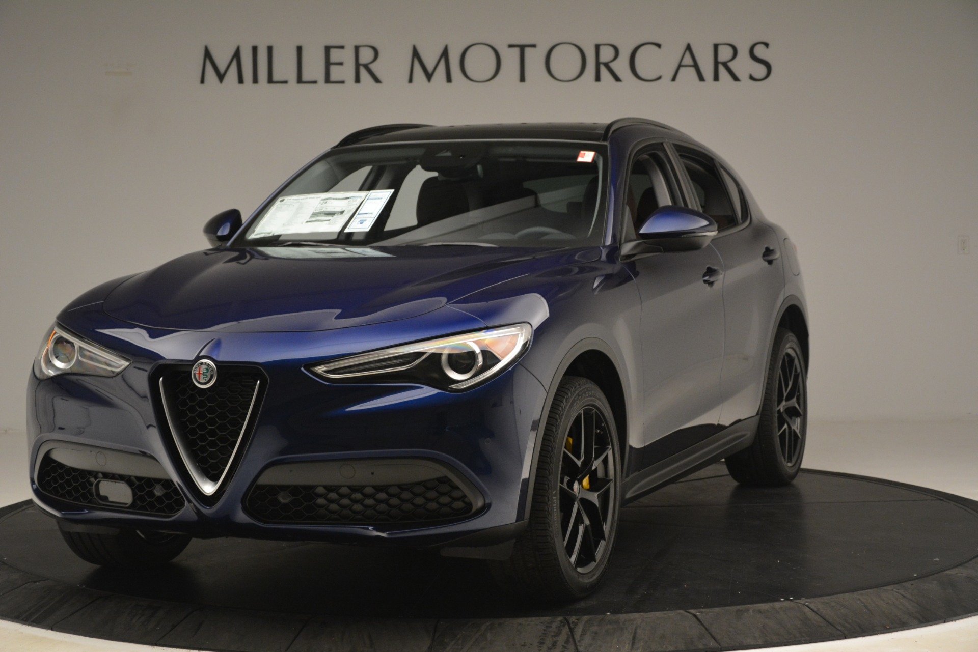 New 2019 Alfa Romeo Stelvio Sport Q4 for sale Sold at McLaren Greenwich in Greenwich CT 06830 1