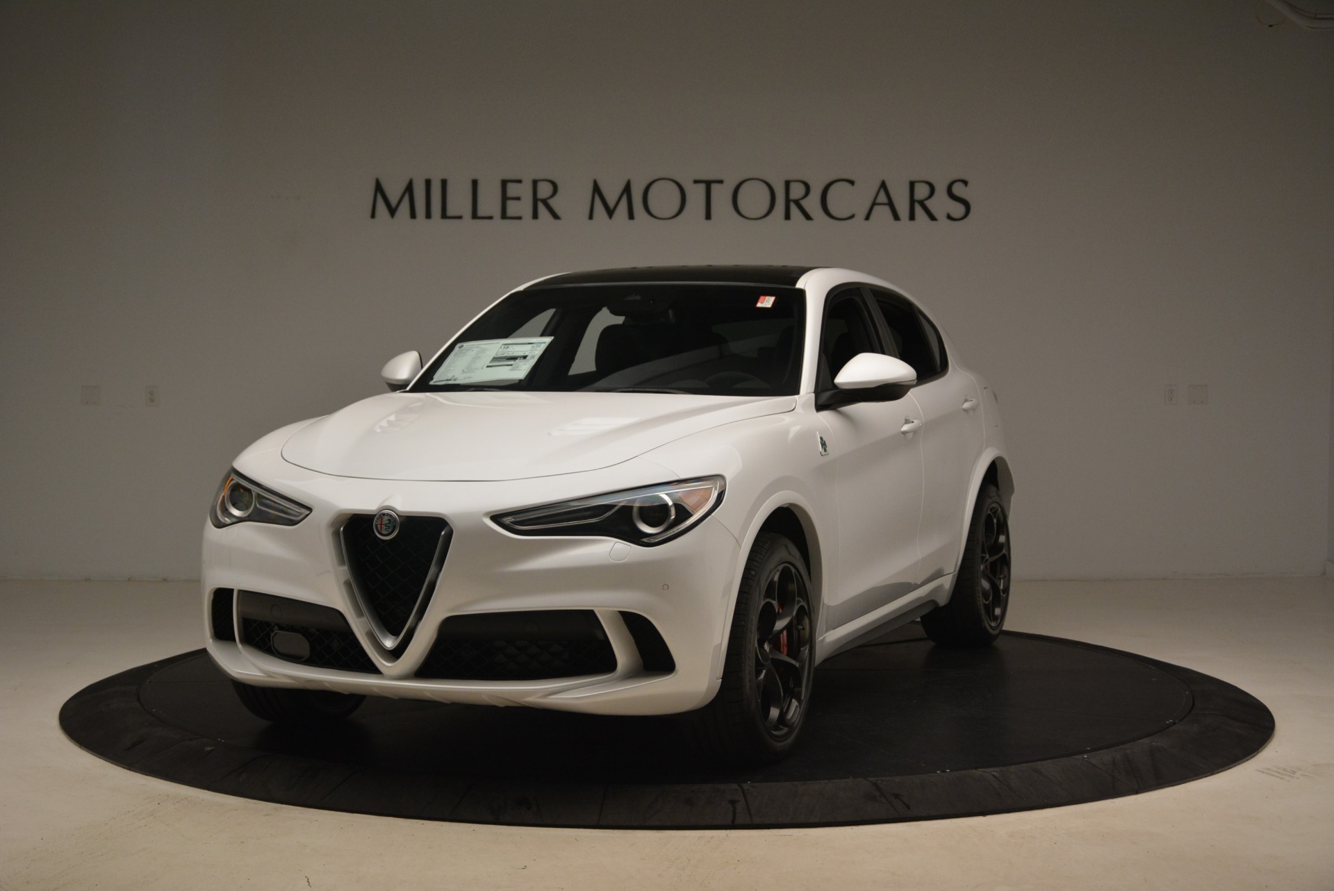 New 2019 Alfa Romeo Stelvio Quadrifoglio for sale Sold at McLaren Greenwich in Greenwich CT 06830 1