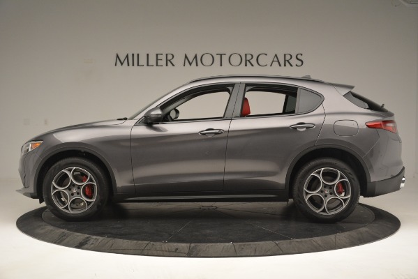 New 2019 Alfa Romeo Stelvio Sport Q4 for sale Sold at McLaren Greenwich in Greenwich CT 06830 3