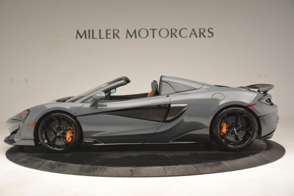 New 2020 McLaren 600LT Spider Convertible for sale Sold at McLaren Greenwich in Greenwich CT 06830 3