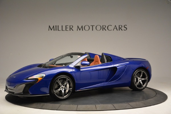 Used 2015 McLaren 650S Spider Convertible for sale Sold at McLaren Greenwich in Greenwich CT 06830 2