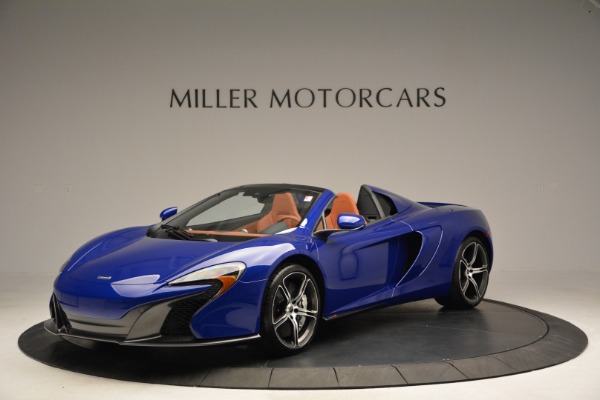 Used 2015 McLaren 650S Spider Convertible for sale Sold at McLaren Greenwich in Greenwich CT 06830 1