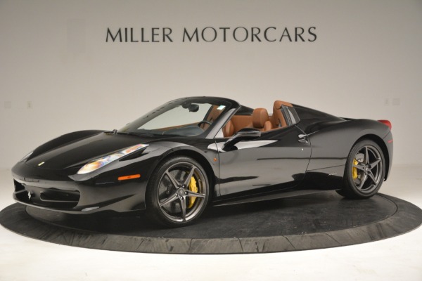 Used 2013 Ferrari 458 Spider for sale Sold at McLaren Greenwich in Greenwich CT 06830 2