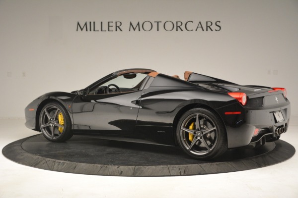 Used 2013 Ferrari 458 Spider for sale Sold at McLaren Greenwich in Greenwich CT 06830 4