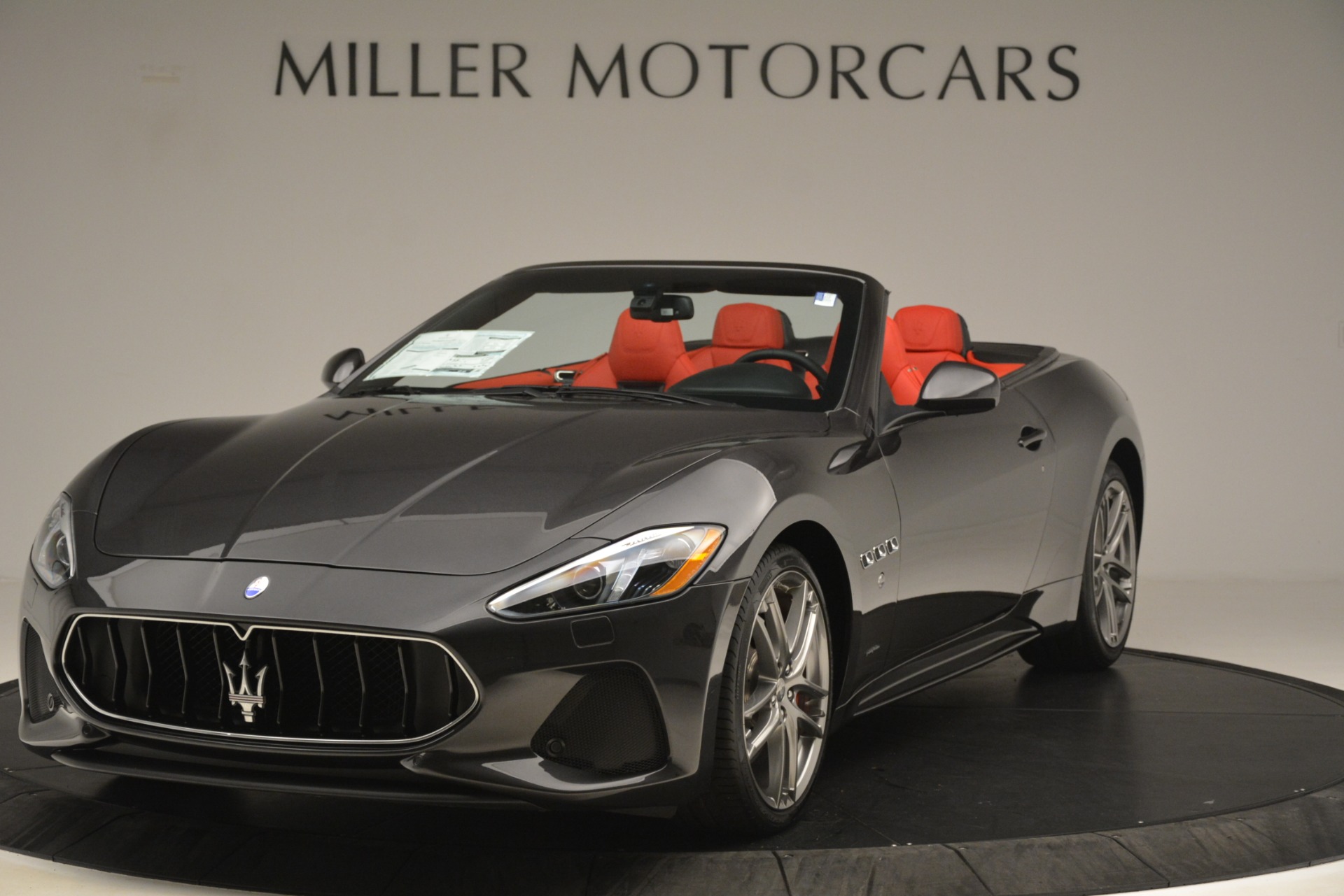 New 2018 Maserati GranTurismo Sport Convertible for sale Sold at McLaren Greenwich in Greenwich CT 06830 1