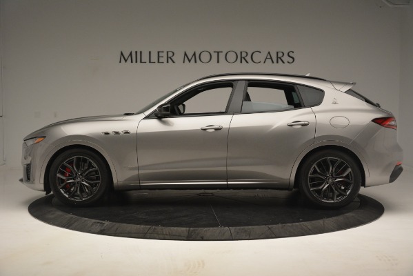 New 2019 Maserati Levante SQ4 GranSport Nerissimo for sale Sold at McLaren Greenwich in Greenwich CT 06830 3