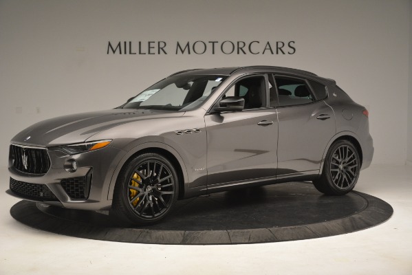 New 2019 Maserati Levante SQ4 GranSport Nerissimo for sale Sold at McLaren Greenwich in Greenwich CT 06830 2