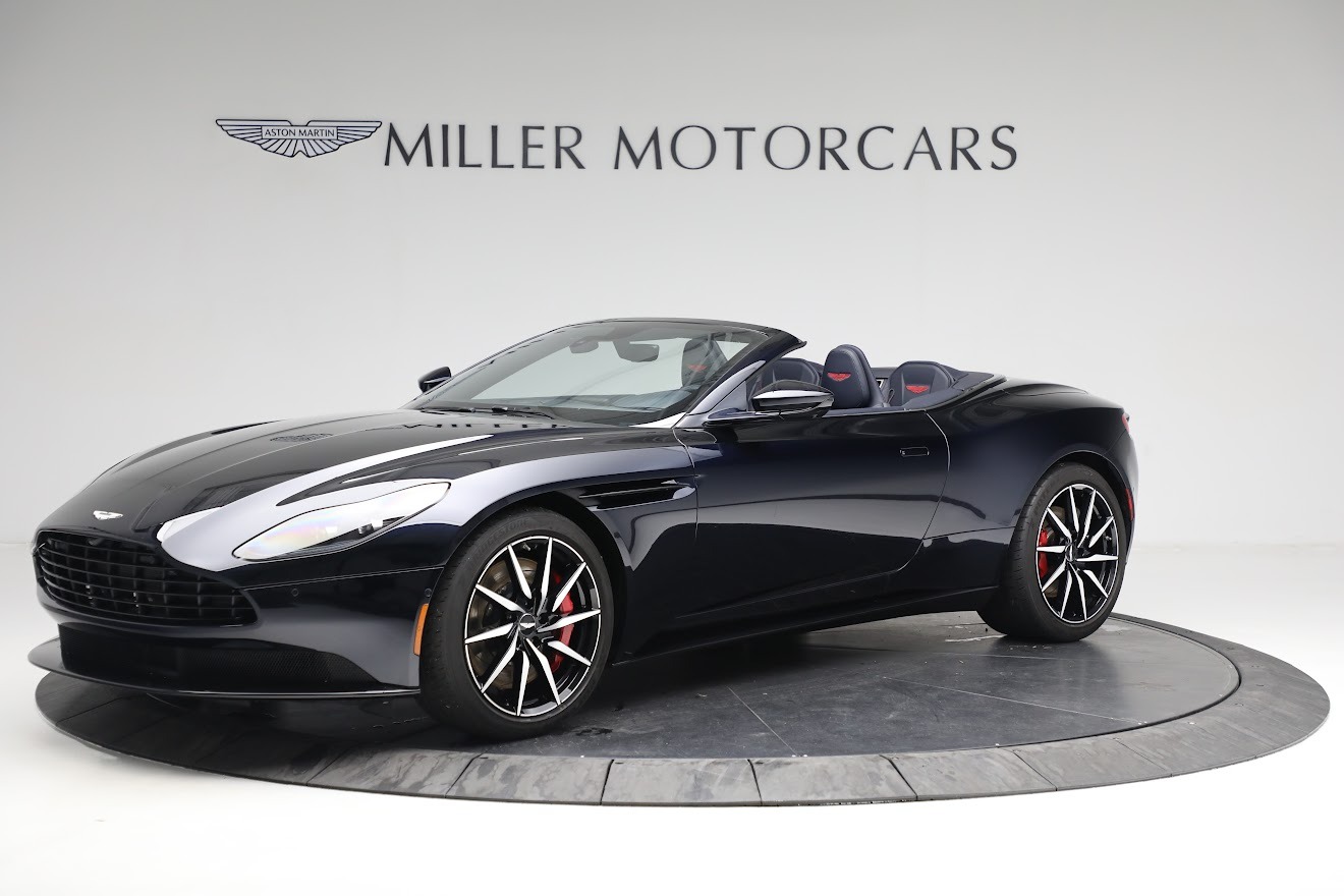 Used 2019 Aston Martin DB11 V8 Convertible for sale Sold at McLaren Greenwich in Greenwich CT 06830 1