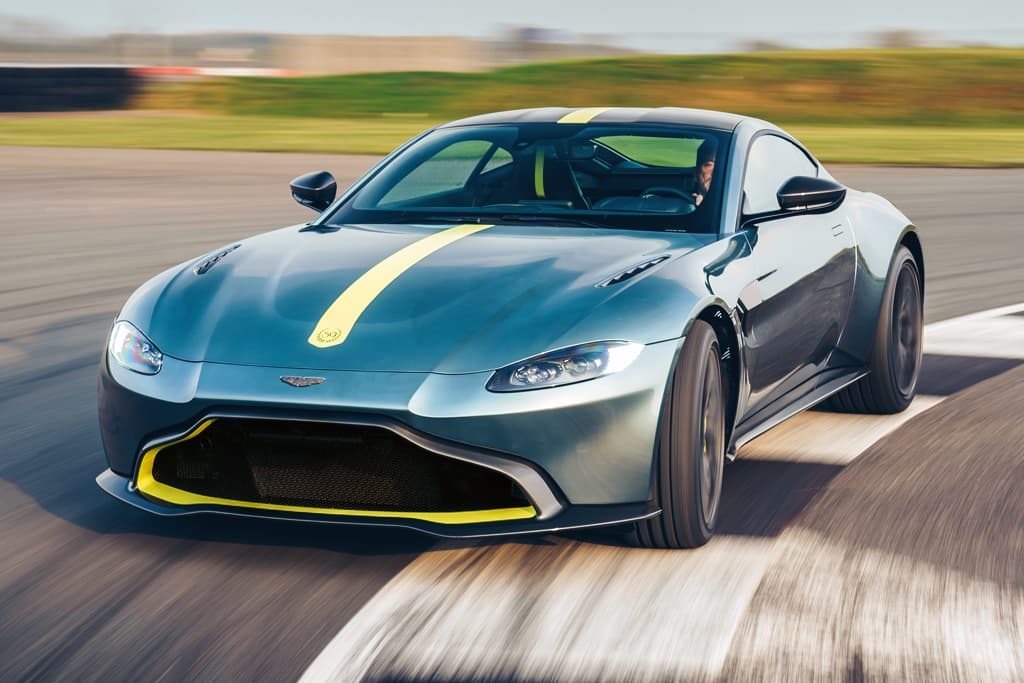 New 2020 Aston Martin Vantage AMR Coupe for sale Sold at McLaren Greenwich in Greenwich CT 06830 1