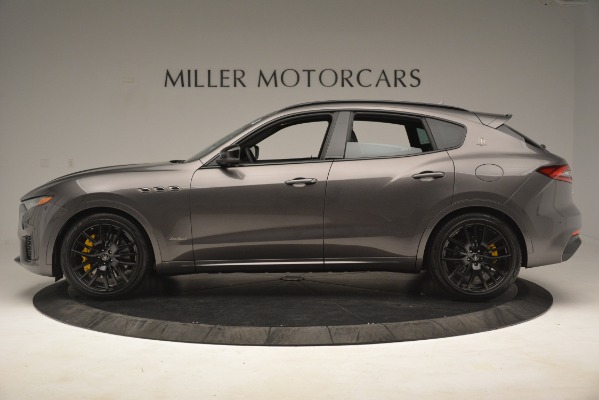 New 2019 Maserati Levante SQ4 GranSport Nerissimo for sale Sold at McLaren Greenwich in Greenwich CT 06830 3