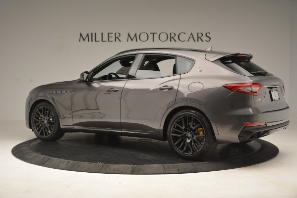 New 2019 Maserati Levante SQ4 GranSport Nerissimo for sale Sold at McLaren Greenwich in Greenwich CT 06830 4