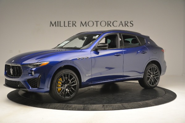 New 2019 Maserati Levante SQ4 GranSport Nerissimo for sale Sold at McLaren Greenwich in Greenwich CT 06830 2