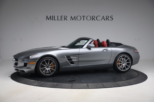 Used 2012 Mercedes-Benz SLS AMG Roadster for sale Sold at McLaren Greenwich in Greenwich CT 06830 2