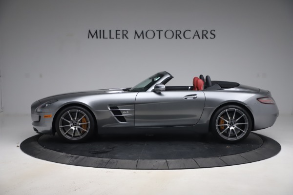 Used 2012 Mercedes-Benz SLS AMG Roadster for sale Sold at McLaren Greenwich in Greenwich CT 06830 3