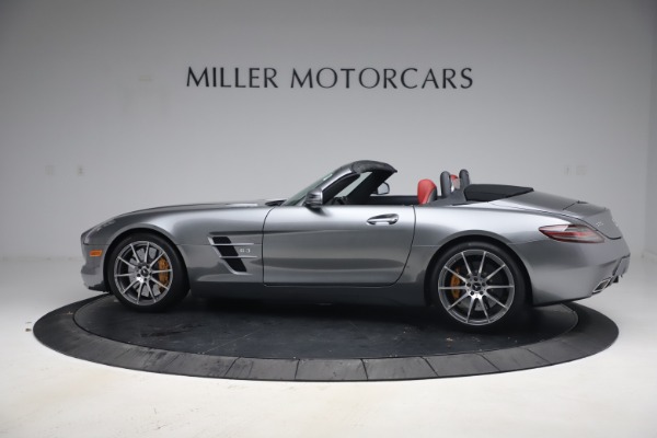 Used 2012 Mercedes-Benz SLS AMG Roadster for sale Sold at McLaren Greenwich in Greenwich CT 06830 4