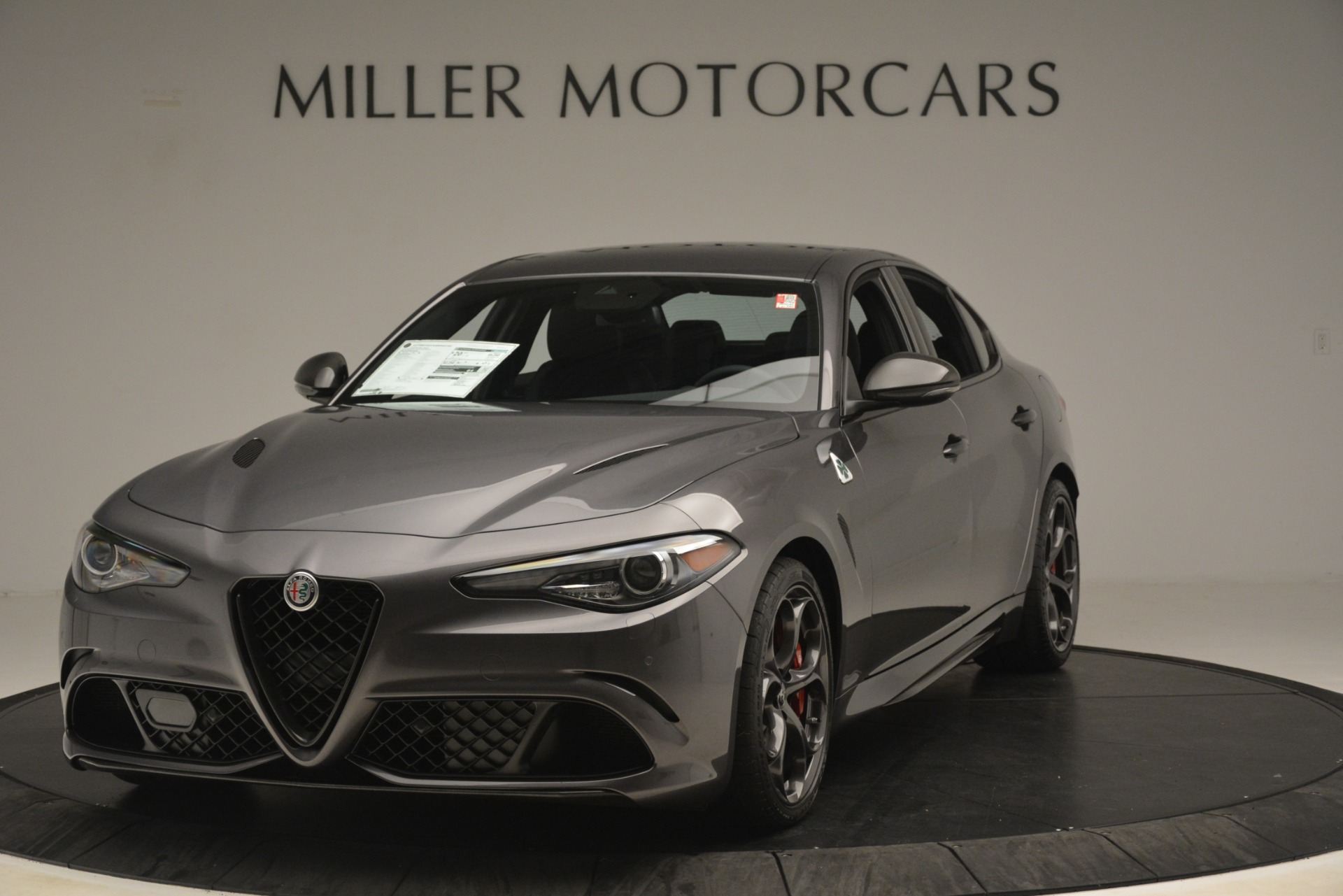 New 2019 Alfa Romeo Giulia Quadrifoglio for sale Sold at McLaren Greenwich in Greenwich CT 06830 1