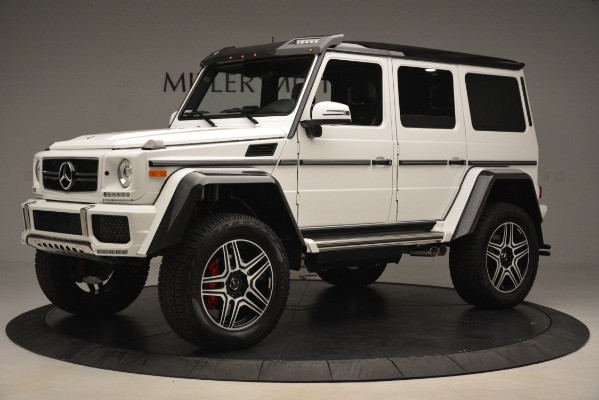 Used 2018 Mercedes-Benz G-Class G 550 4x4 Squared for sale Sold at McLaren Greenwich in Greenwich CT 06830 2