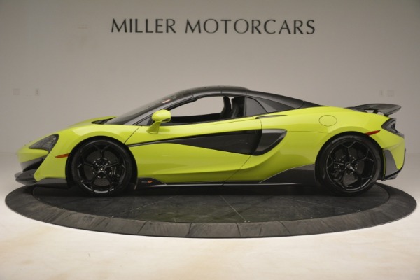 Used 2020 McLaren 600LT Spider for sale Sold at McLaren Greenwich in Greenwich CT 06830 3
