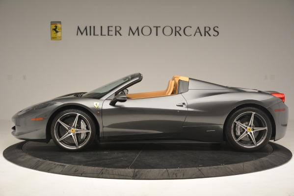 Used 2013 Ferrari 458 Spider for sale Sold at McLaren Greenwich in Greenwich CT 06830 3