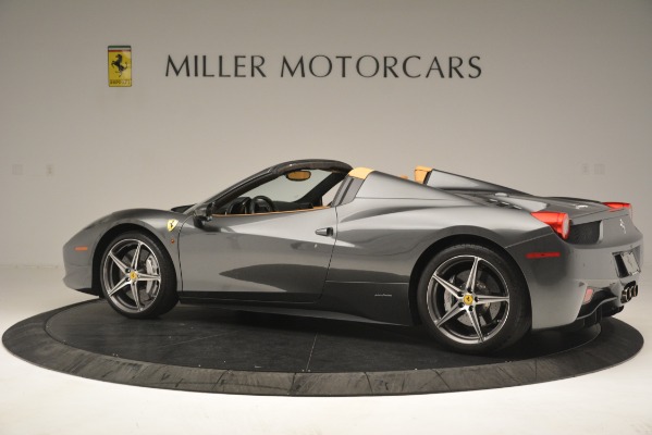 Used 2013 Ferrari 458 Spider for sale Sold at McLaren Greenwich in Greenwich CT 06830 4