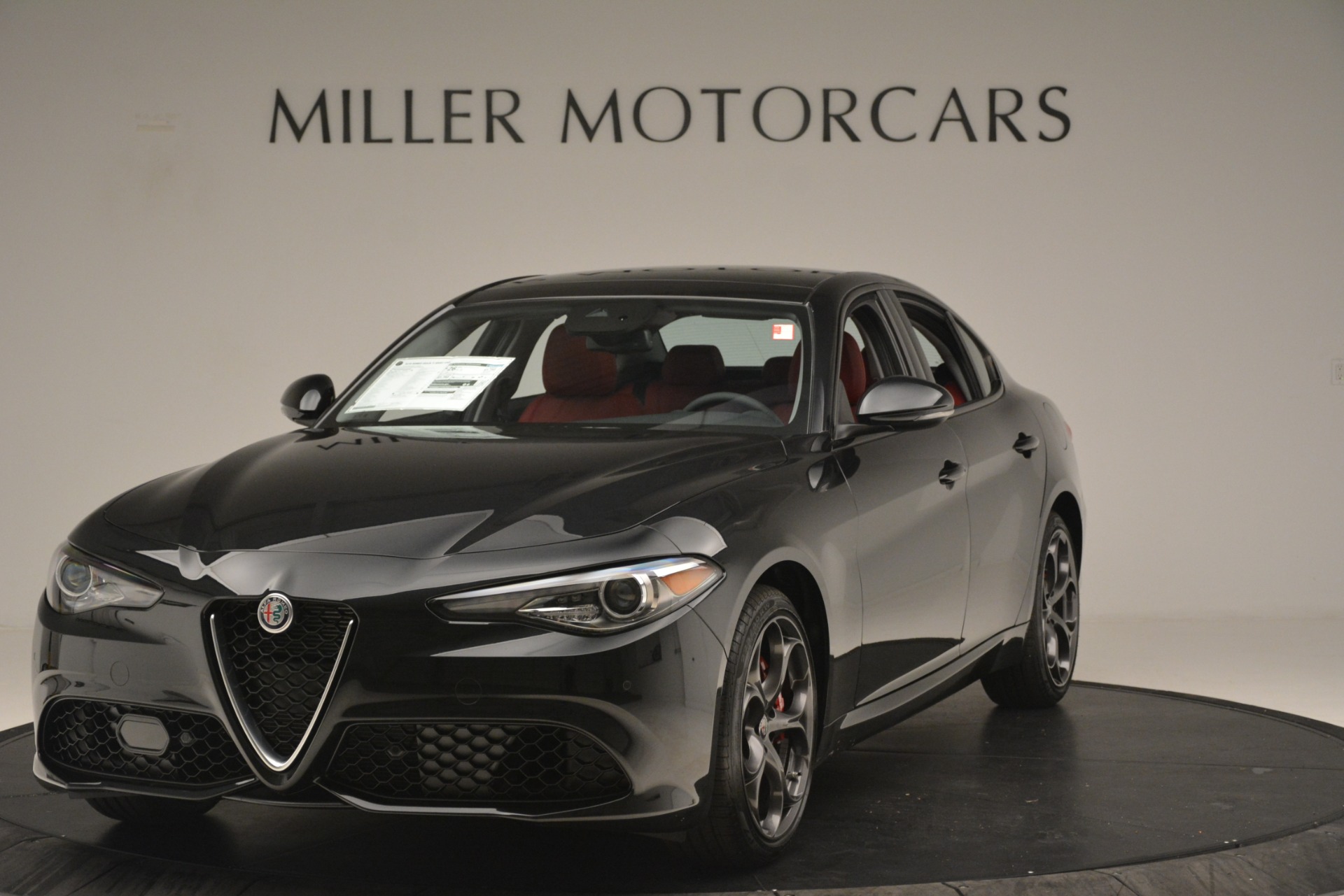 New 2019 Alfa Romeo Giulia Ti Sport Q4 for sale Sold at McLaren Greenwich in Greenwich CT 06830 1