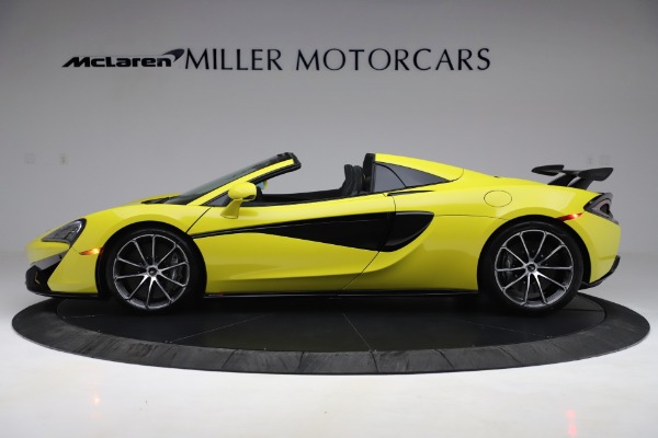 Used 2019 McLaren 570S Spider for sale Call for price at McLaren Greenwich in Greenwich CT 06830 2
