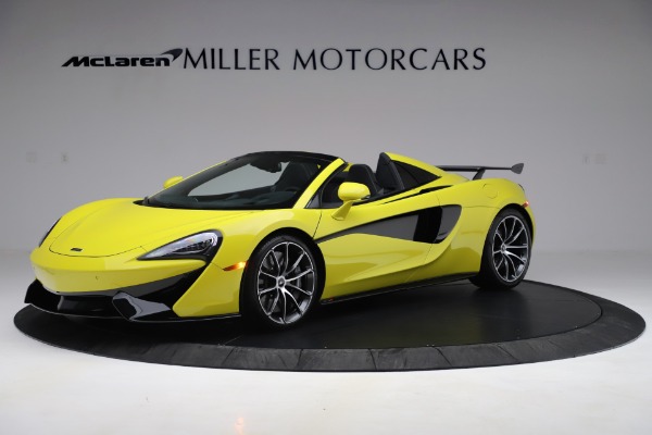 Used 2019 McLaren 570S Spider for sale Call for price at McLaren Greenwich in Greenwich CT 06830 1