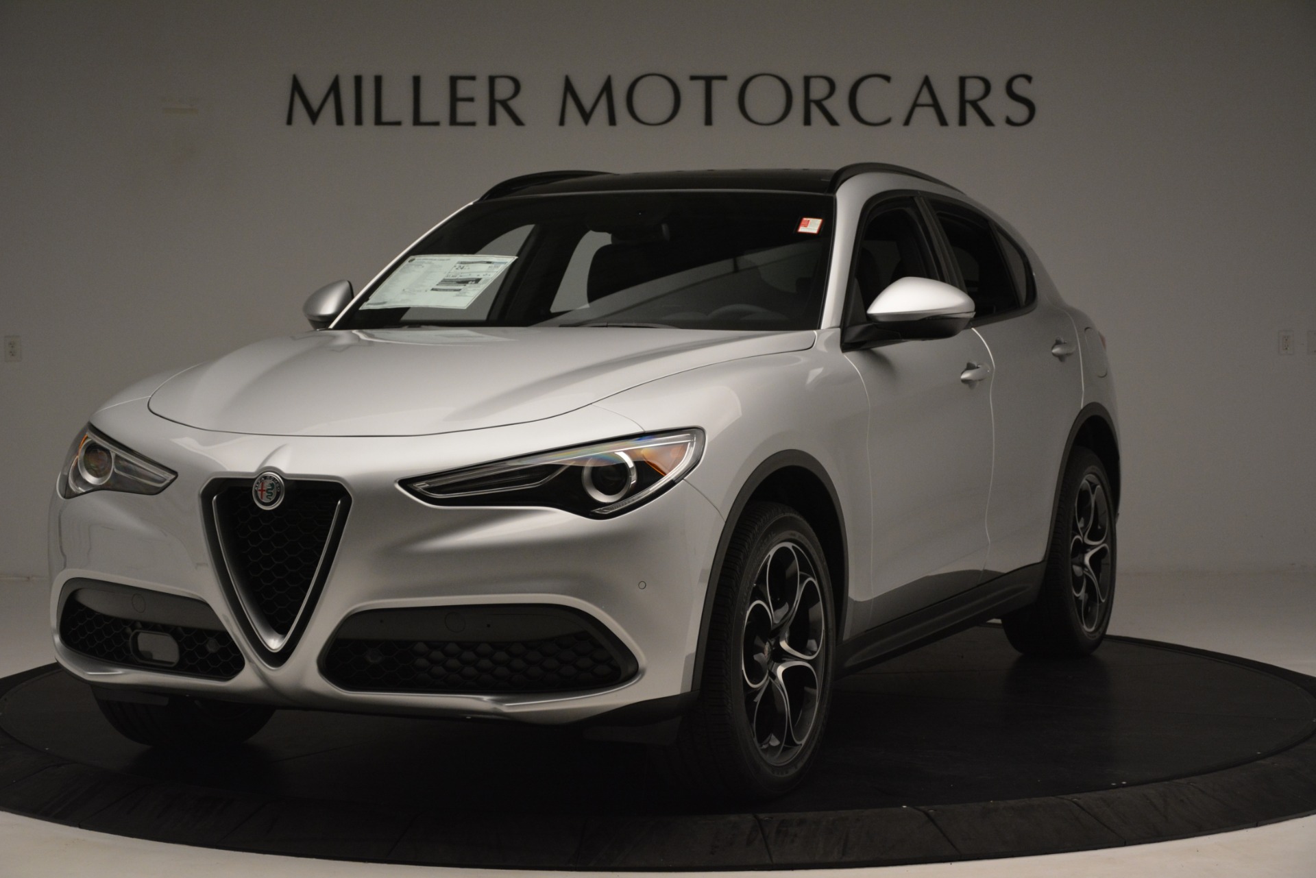 New 2019 Alfa Romeo Stelvio Ti Sport Q4 for sale Sold at McLaren Greenwich in Greenwich CT 06830 1