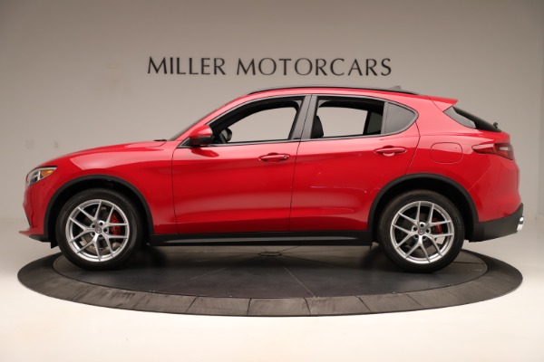 New 2019 Alfa Romeo Stelvio Ti Sport Q4 for sale Sold at McLaren Greenwich in Greenwich CT 06830 3