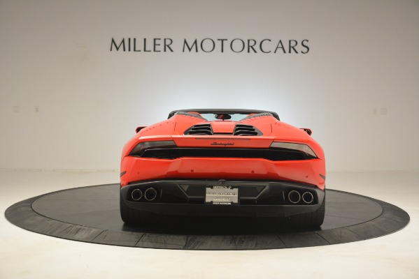 Used 2017 Lamborghini Huracan LP 610-4 Spyder for sale Sold at McLaren Greenwich in Greenwich CT 06830 4