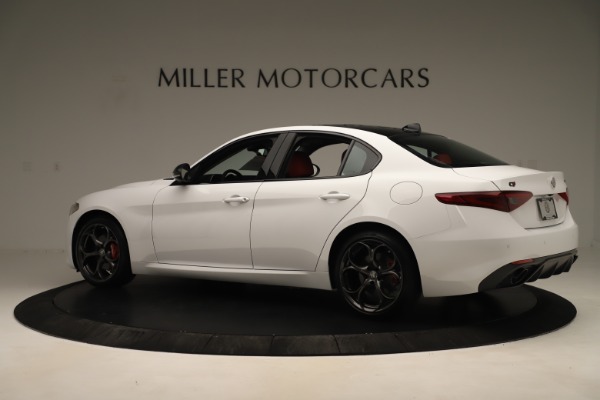 New 2019 Alfa Romeo Giulia Ti Sport Q4 for sale Sold at McLaren Greenwich in Greenwich CT 06830 4