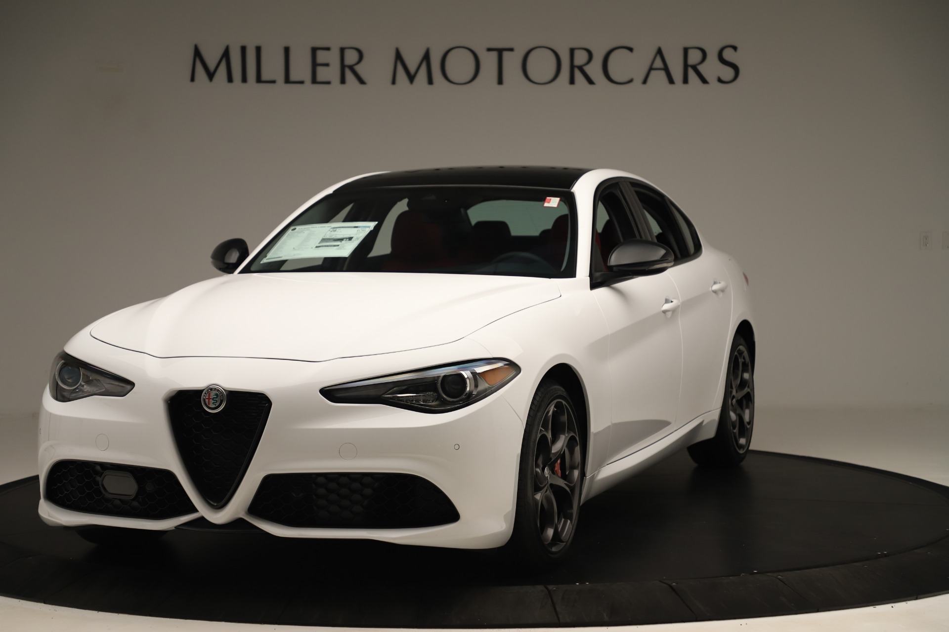 New 2019 Alfa Romeo Giulia Ti Sport Q4 for sale Sold at McLaren Greenwich in Greenwich CT 06830 1