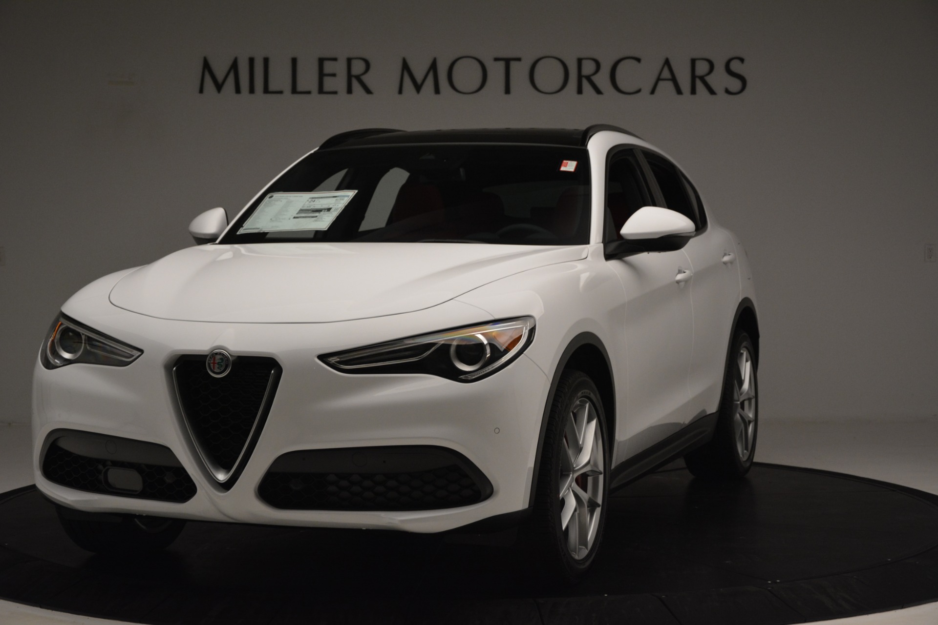 New 2019 Alfa Romeo Stelvio Ti Sport Q4 for sale Sold at McLaren Greenwich in Greenwich CT 06830 1