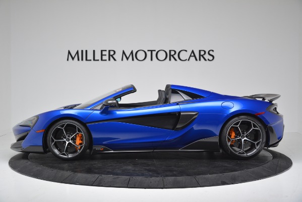 New 2020 McLaren 600LT SPIDER Convertible for sale Sold at McLaren Greenwich in Greenwich CT 06830 3